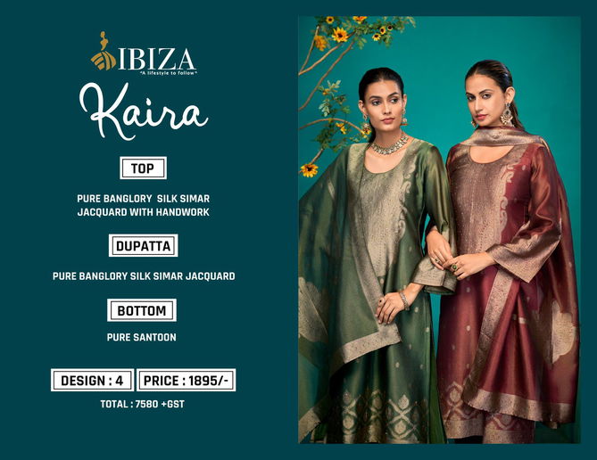 Kaira By Ibiza Silk Designer Salwar Kameez Wholesale Shop In Surat
